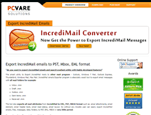 Tablet Screenshot of export-emails.incredimailconverter.com