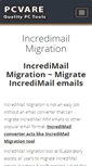 Mobile Screenshot of migration.incredimailconverter.com