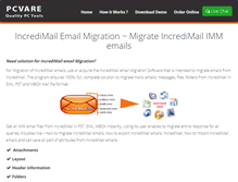 Tablet Screenshot of email-migration.incredimailconverter.com
