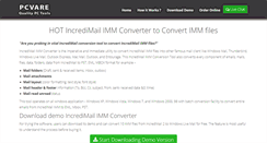 Desktop Screenshot of imm.incredimailconverter.com