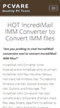 Mobile Screenshot of imm.incredimailconverter.com