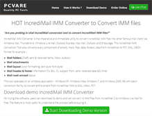 Tablet Screenshot of imm.incredimailconverter.com